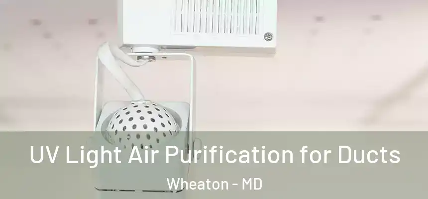  UV Light Air Purification for Ducts Wheaton - MD